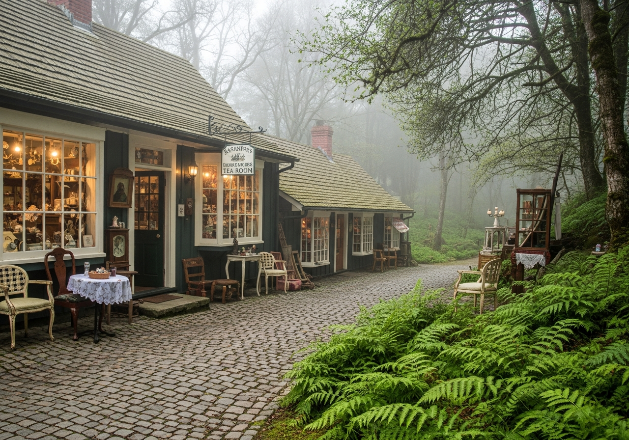 Sassafras tea rooms and boutiques