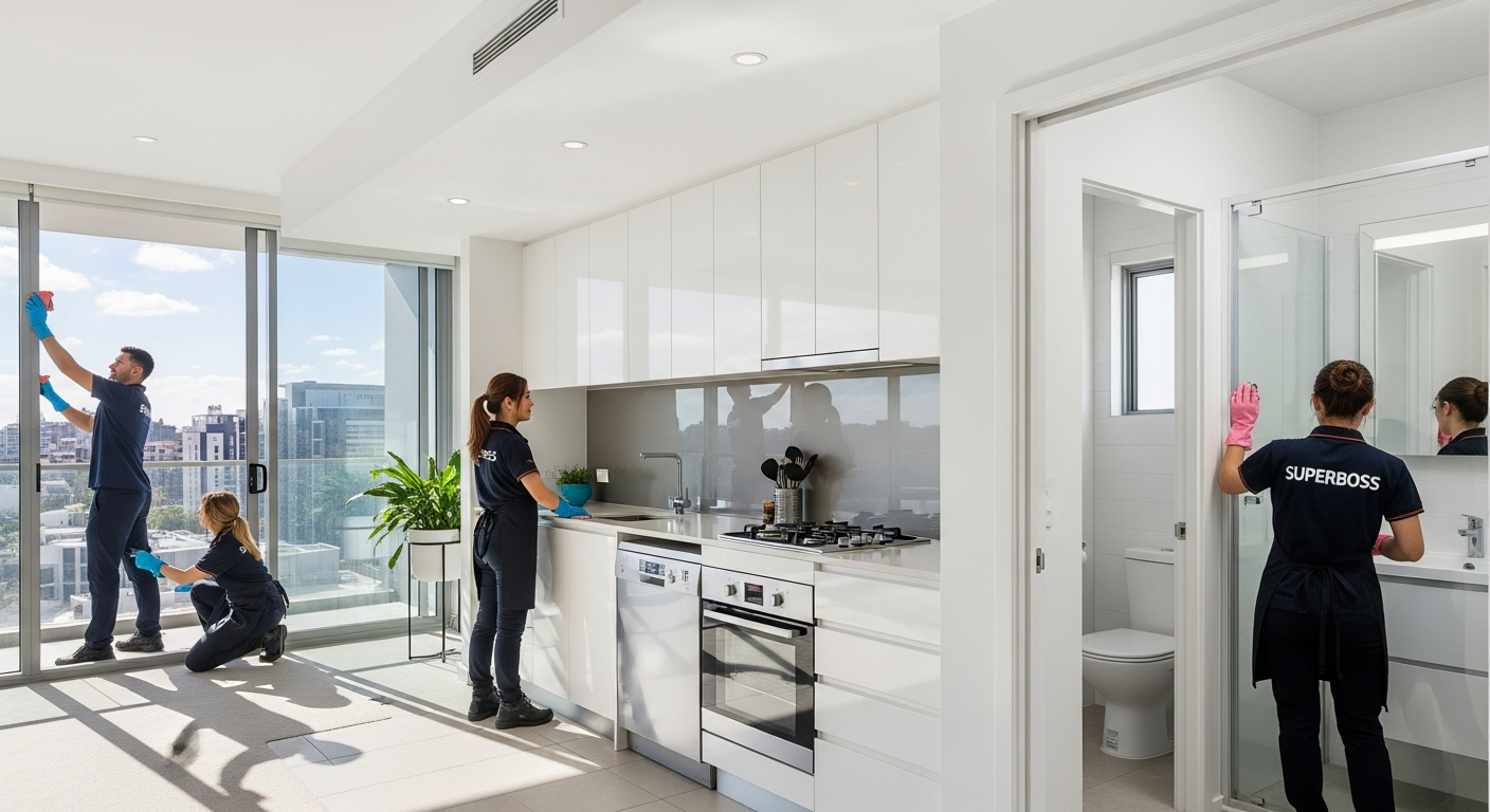 End of lease cleaning in Darch interior