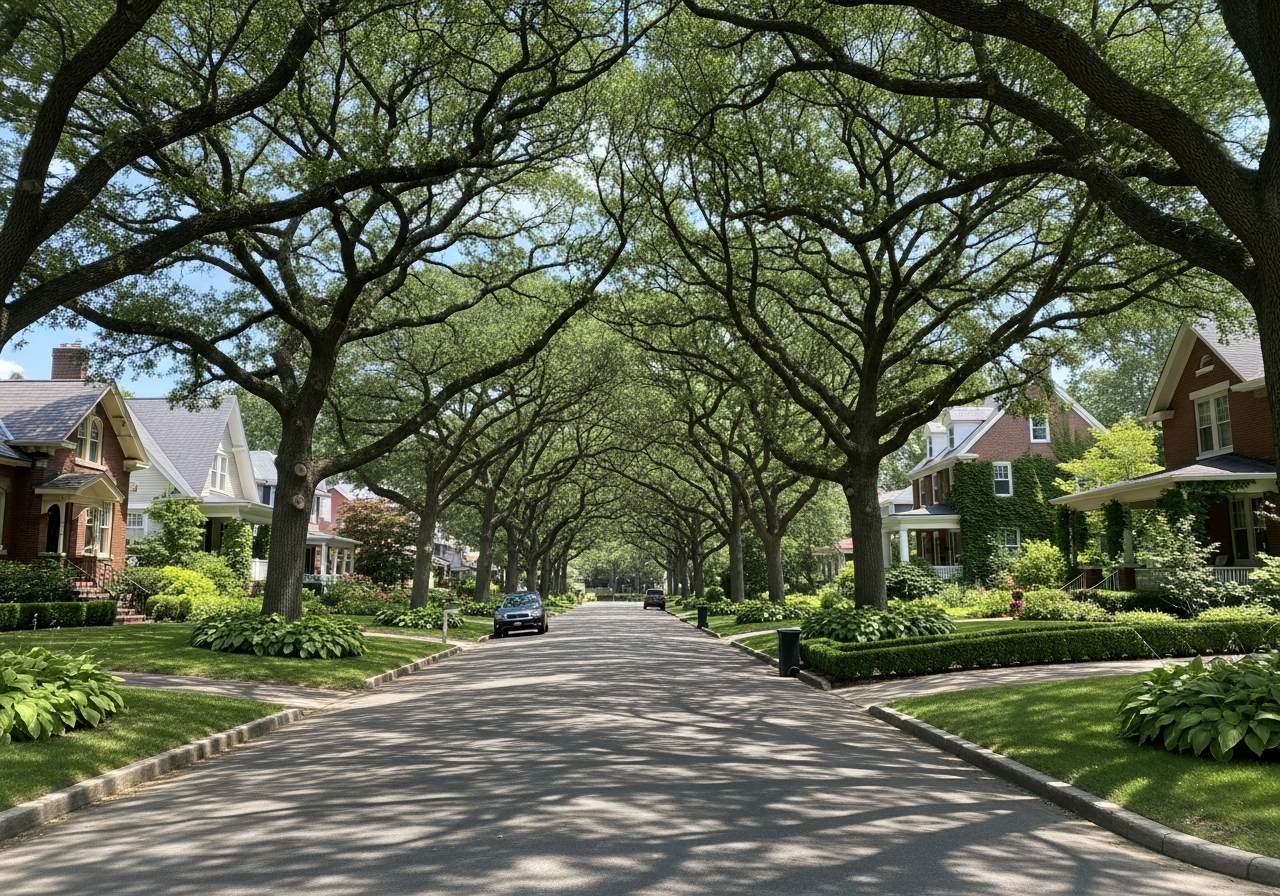 Milgate Park Estate streetscape