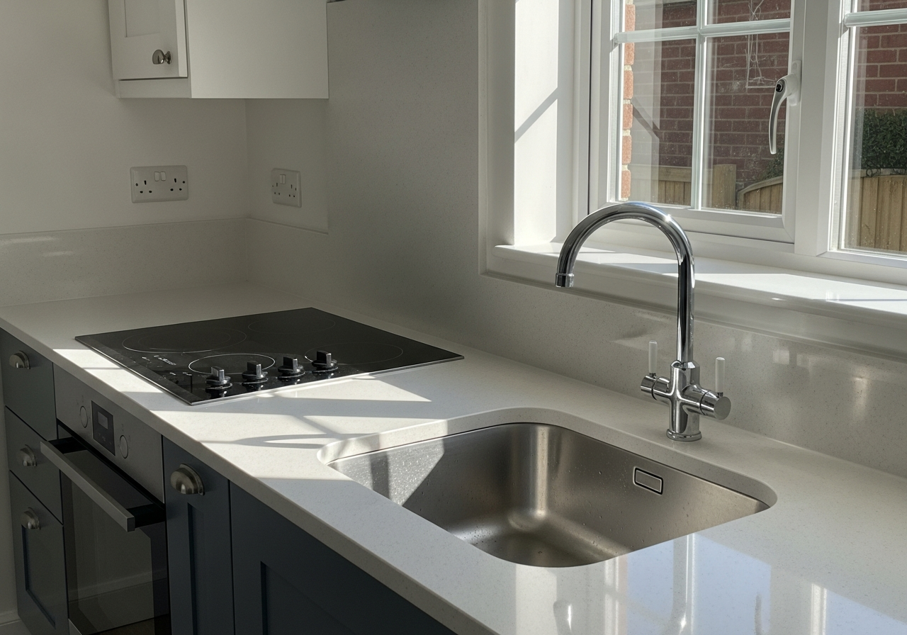 End of lease kitchen clean ready for inspection