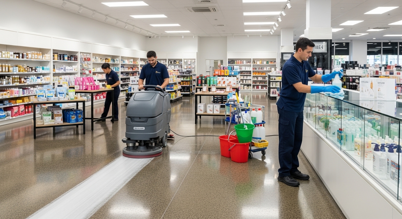 Retail cleaning in Bankstown