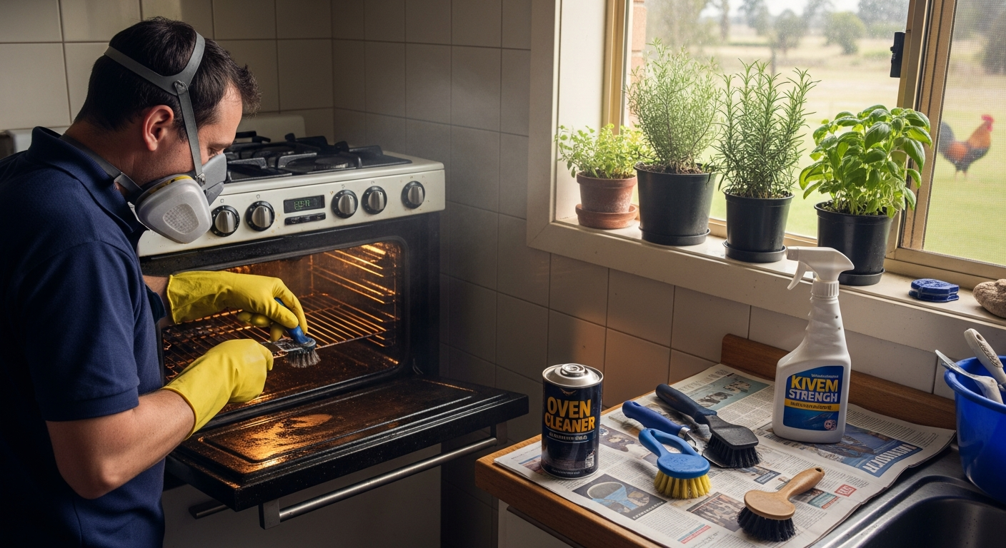 Oven cleaning service in Keysbrook kitchen