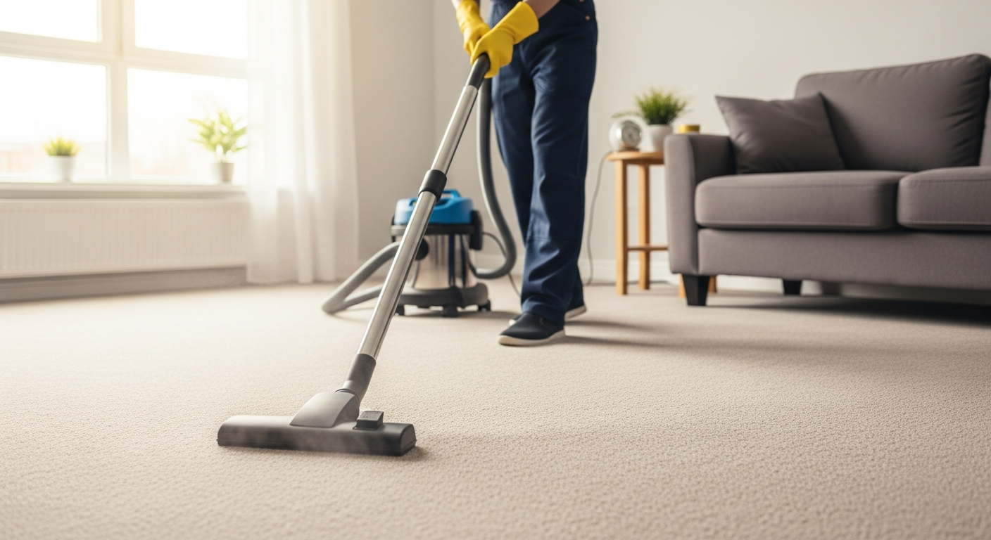 End of lease cleaning team in action