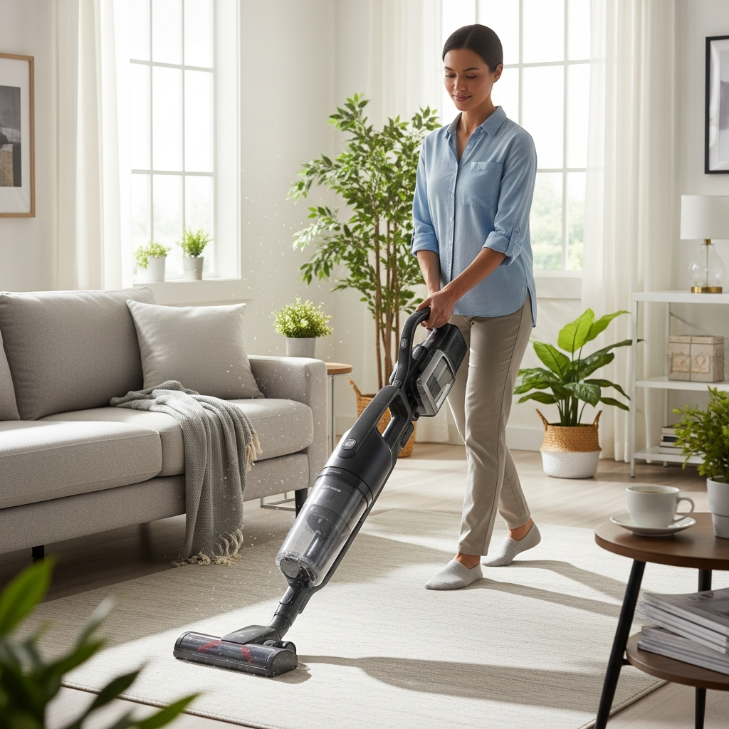 End of lease cleaning living room