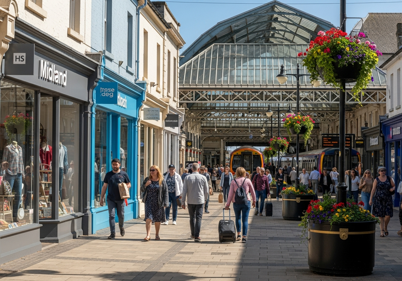 Midland town centre