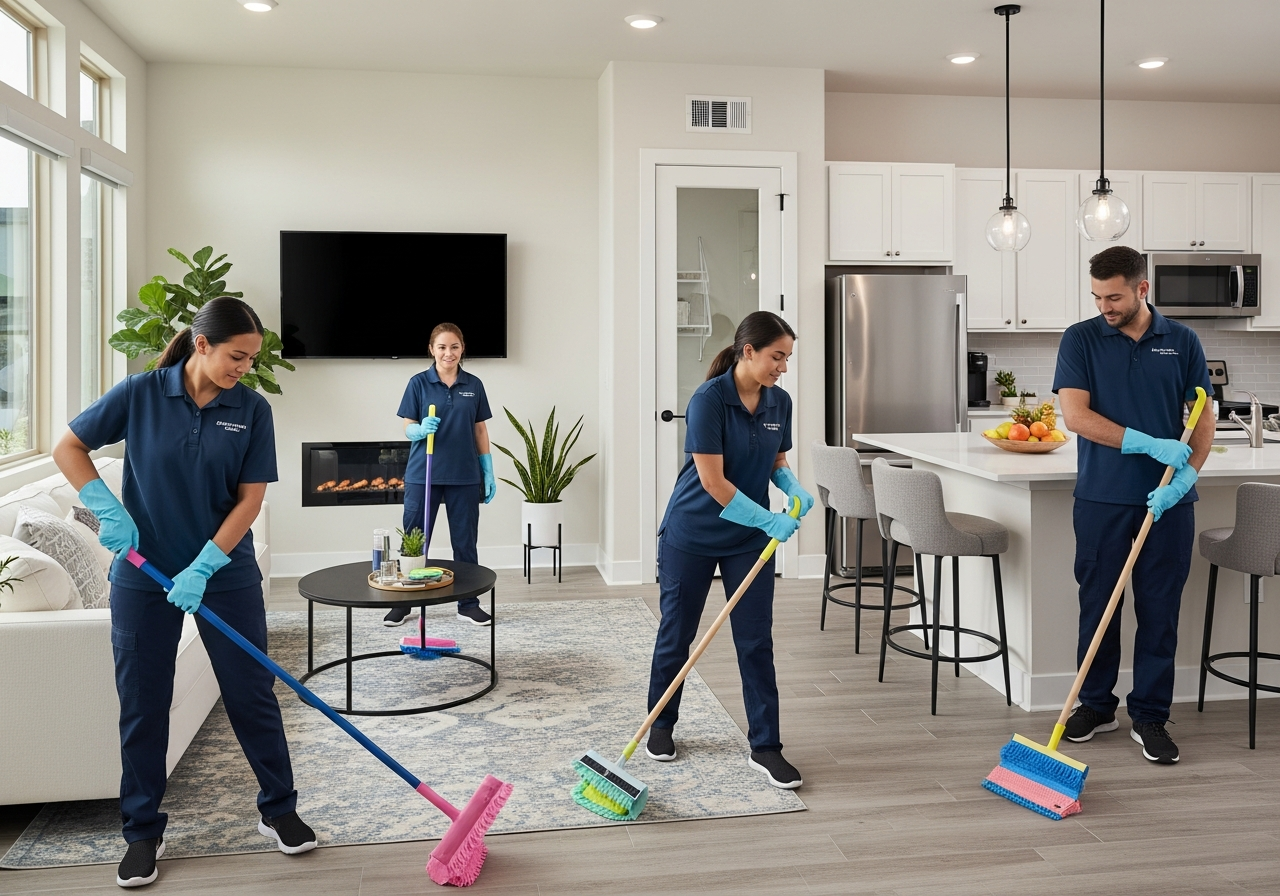 End of lease cleaning in Henderson apartment