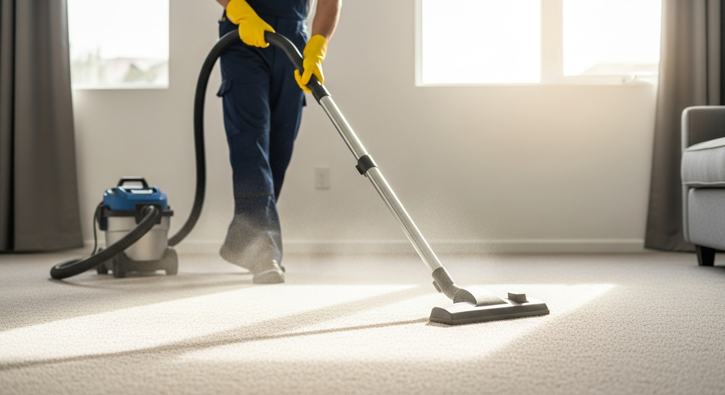 Carpet steam cleaning for end of lease