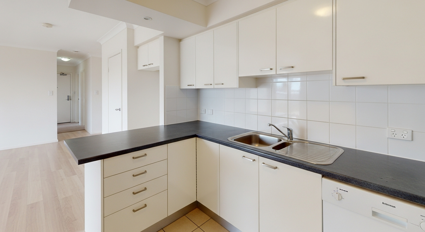 Clean kitchen after vacate clean