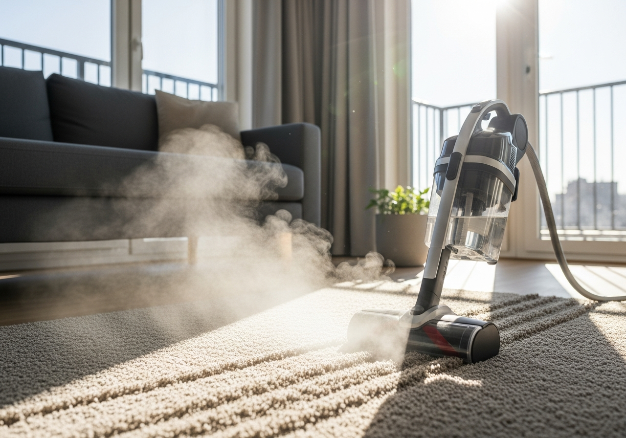 carpet steam clean for end of lease