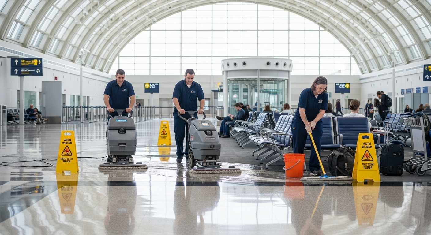 Terminal cleaning