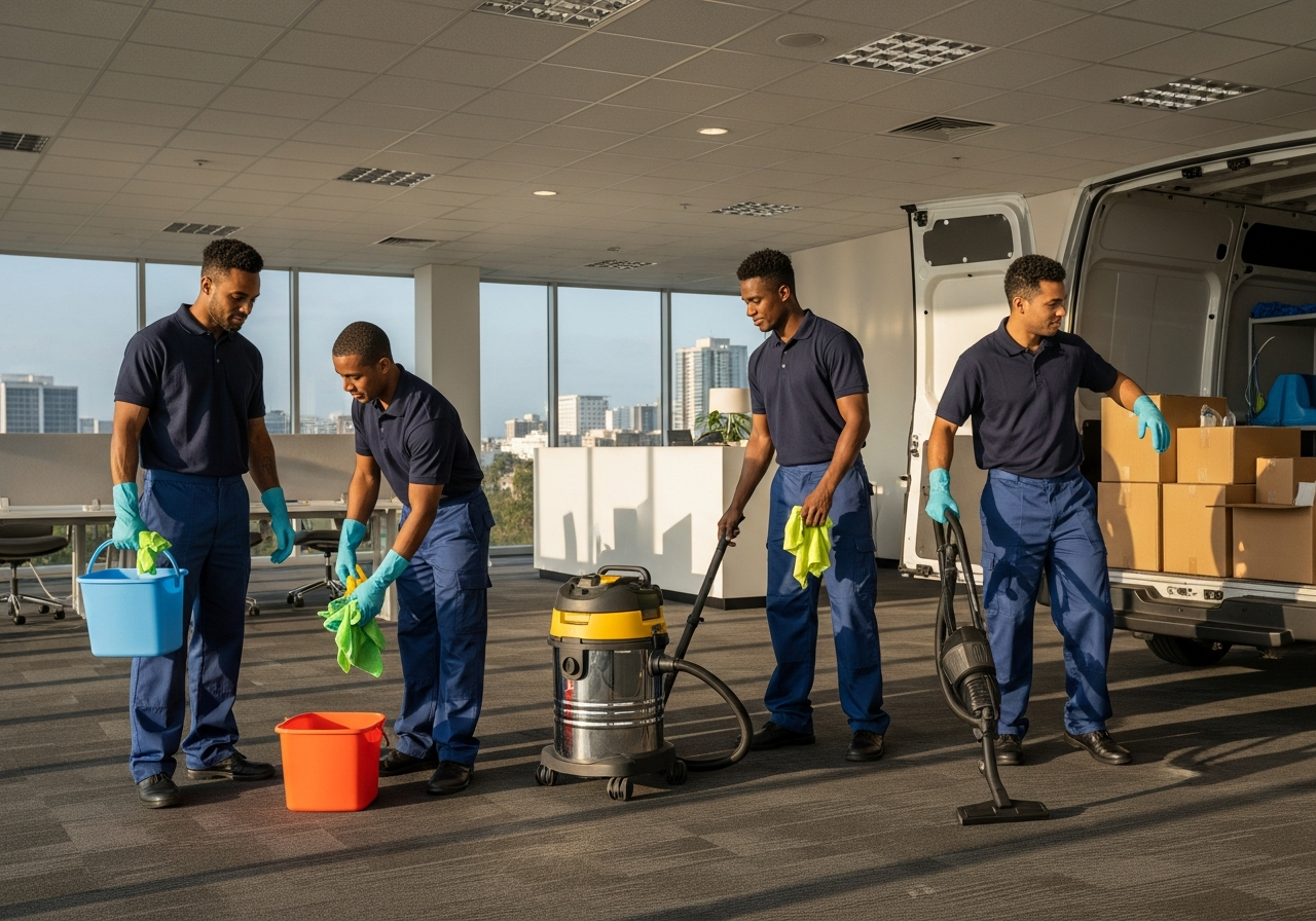 End of lease cleaning completed