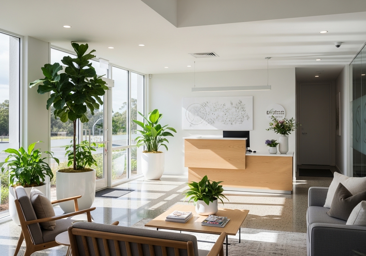 Port Macquarie cleaned reception