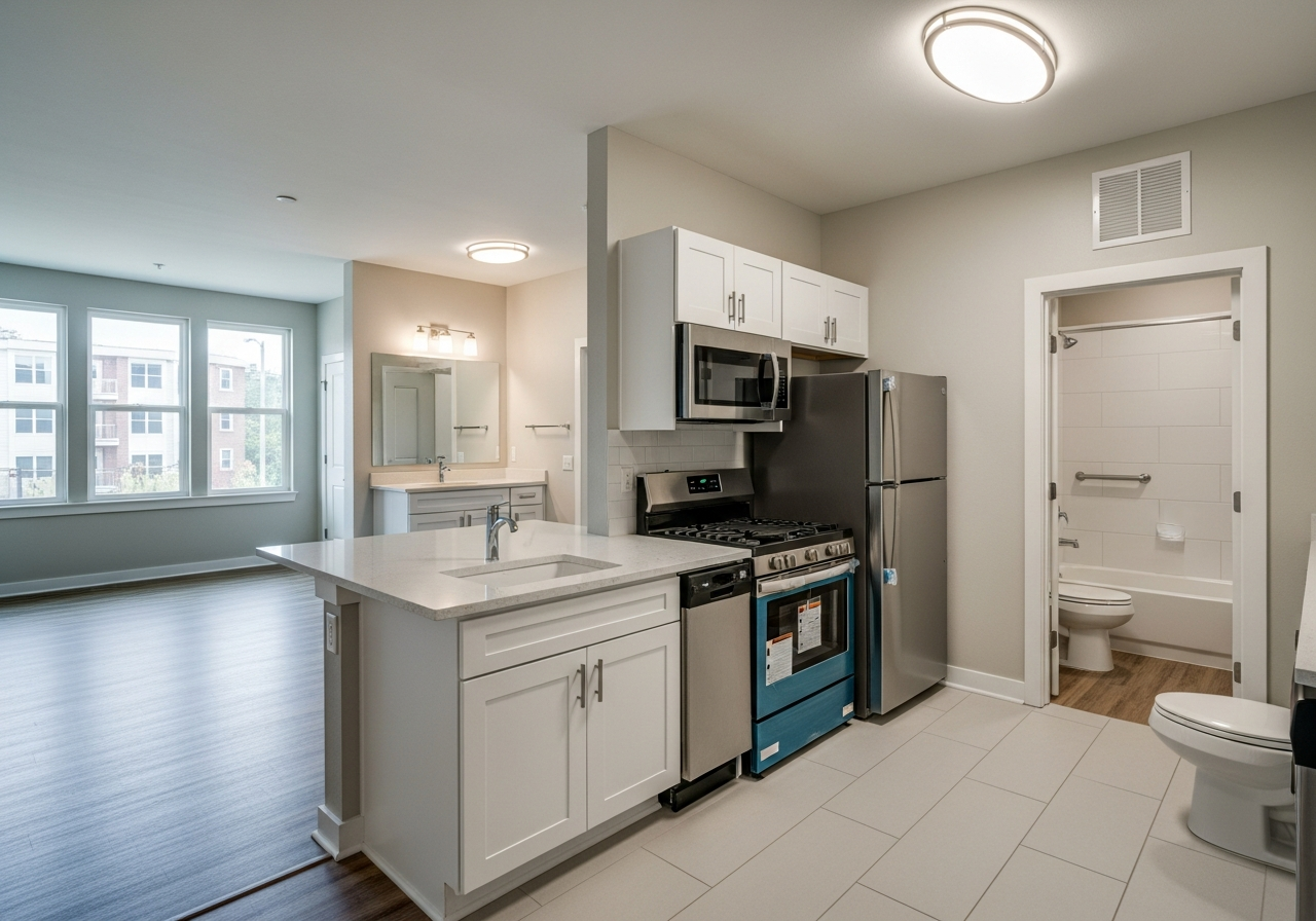 End of lease cleaning apartment