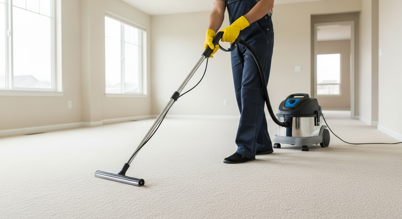 Carpet steam cleaning during end of lease clean