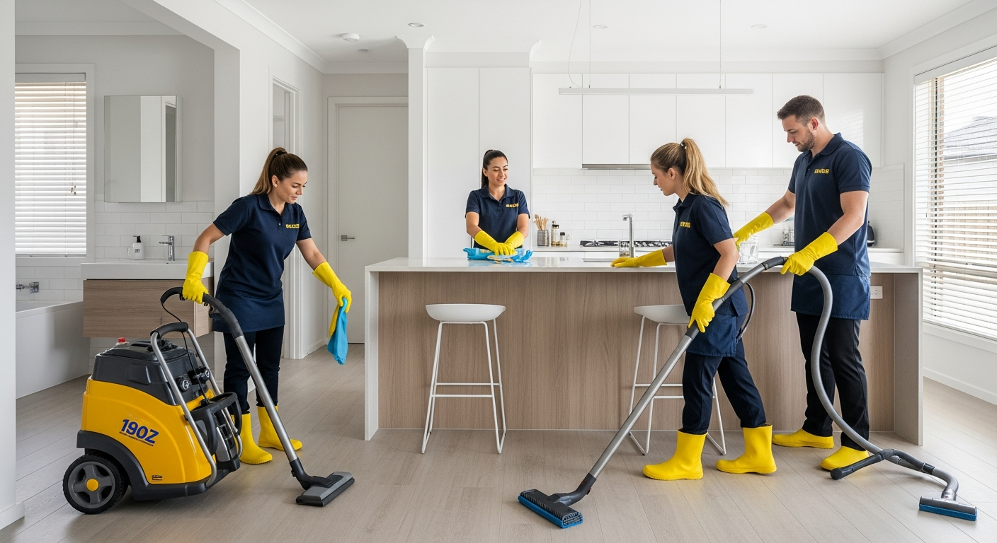 End of lease cleaning team