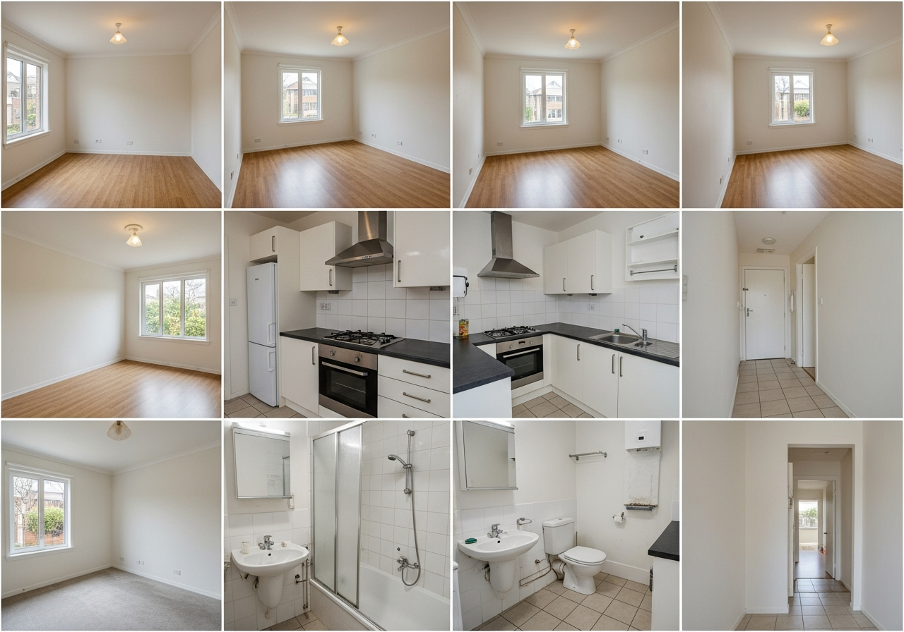 End of lease cleaning checklist photos