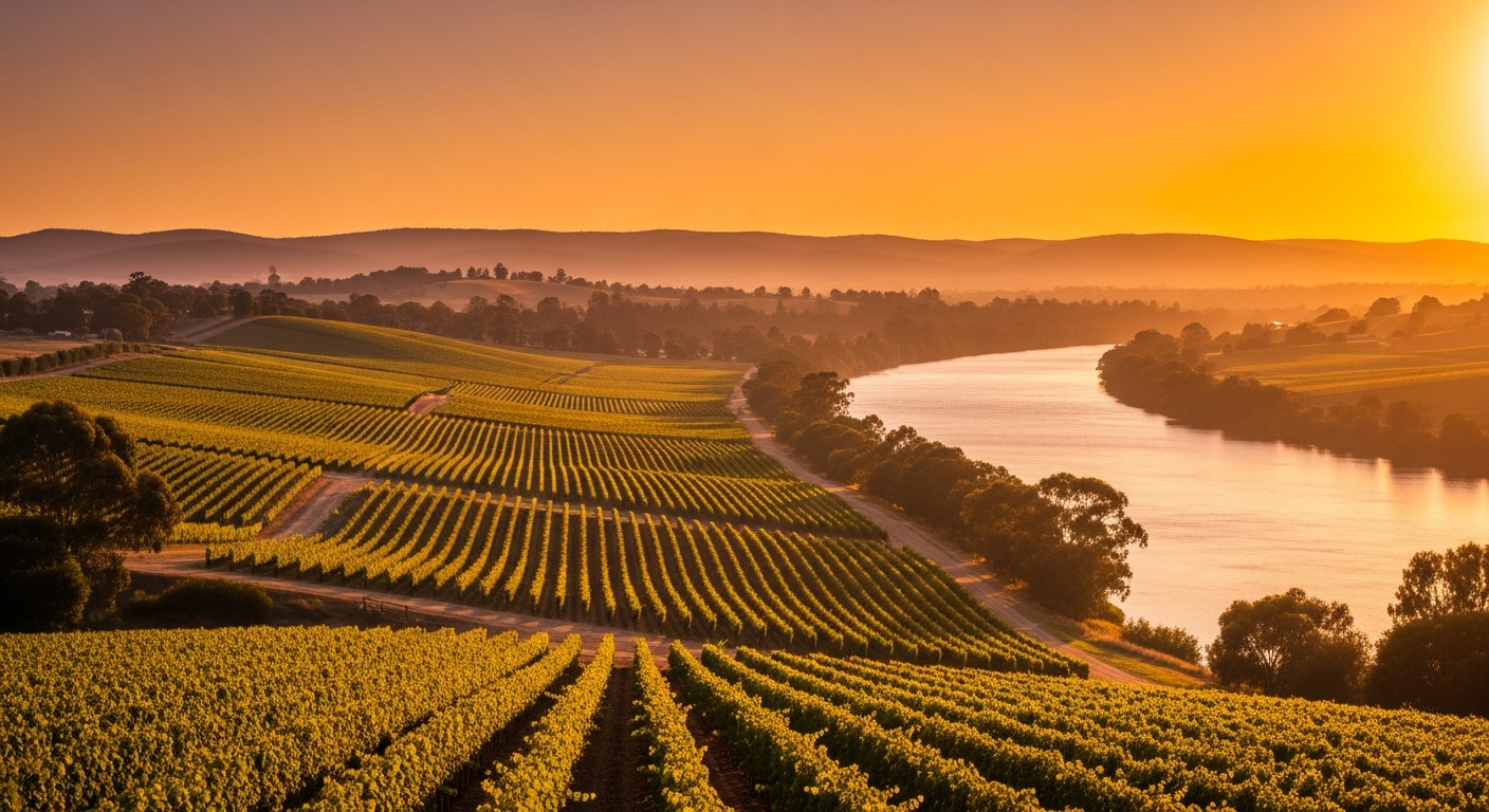 Swan Valley vineyards near Henley Brook