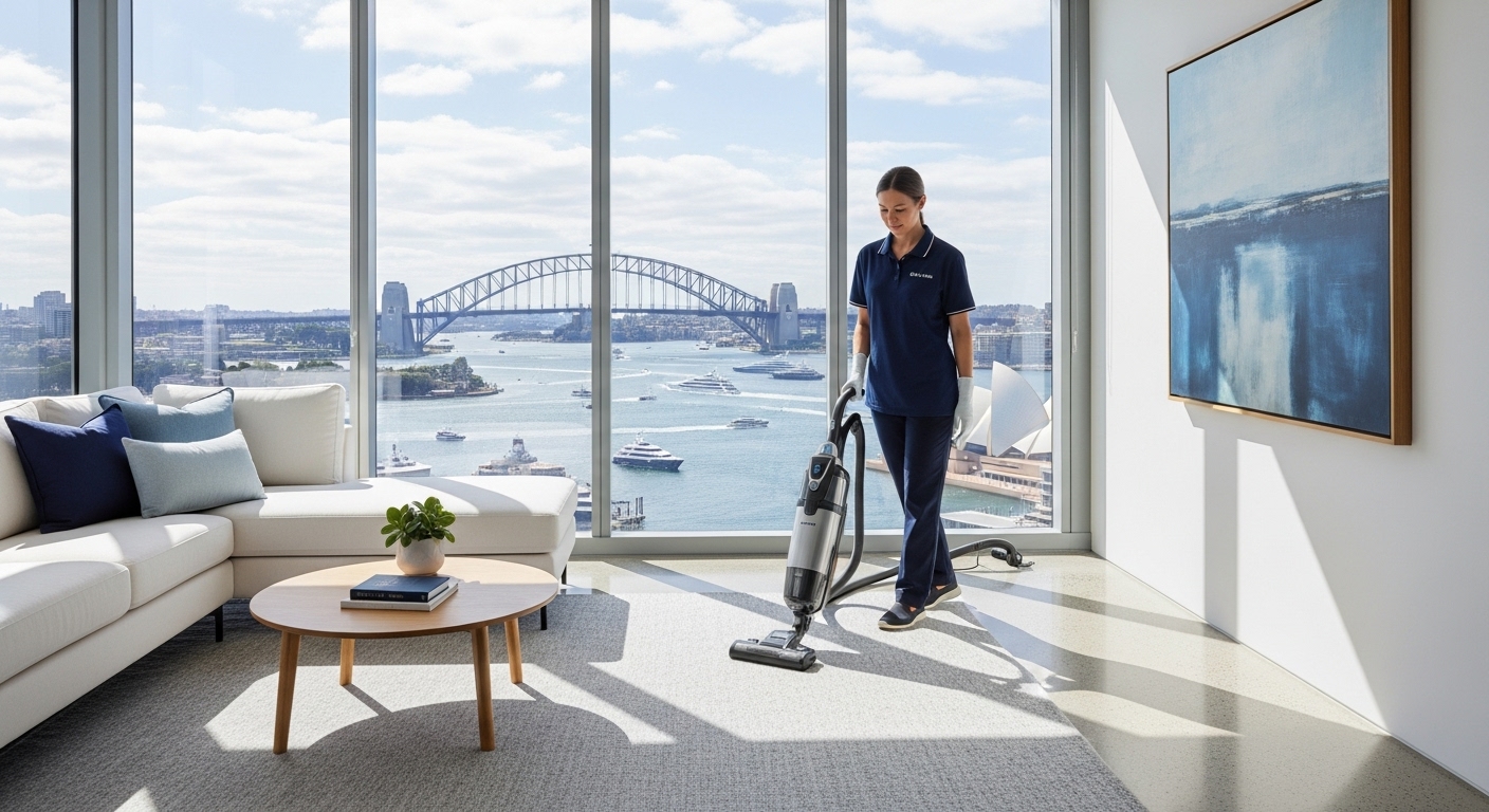 Cleaner in Barangaroo apartment