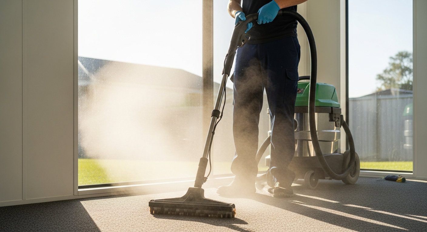 Carpet steam cleaning for end of lease