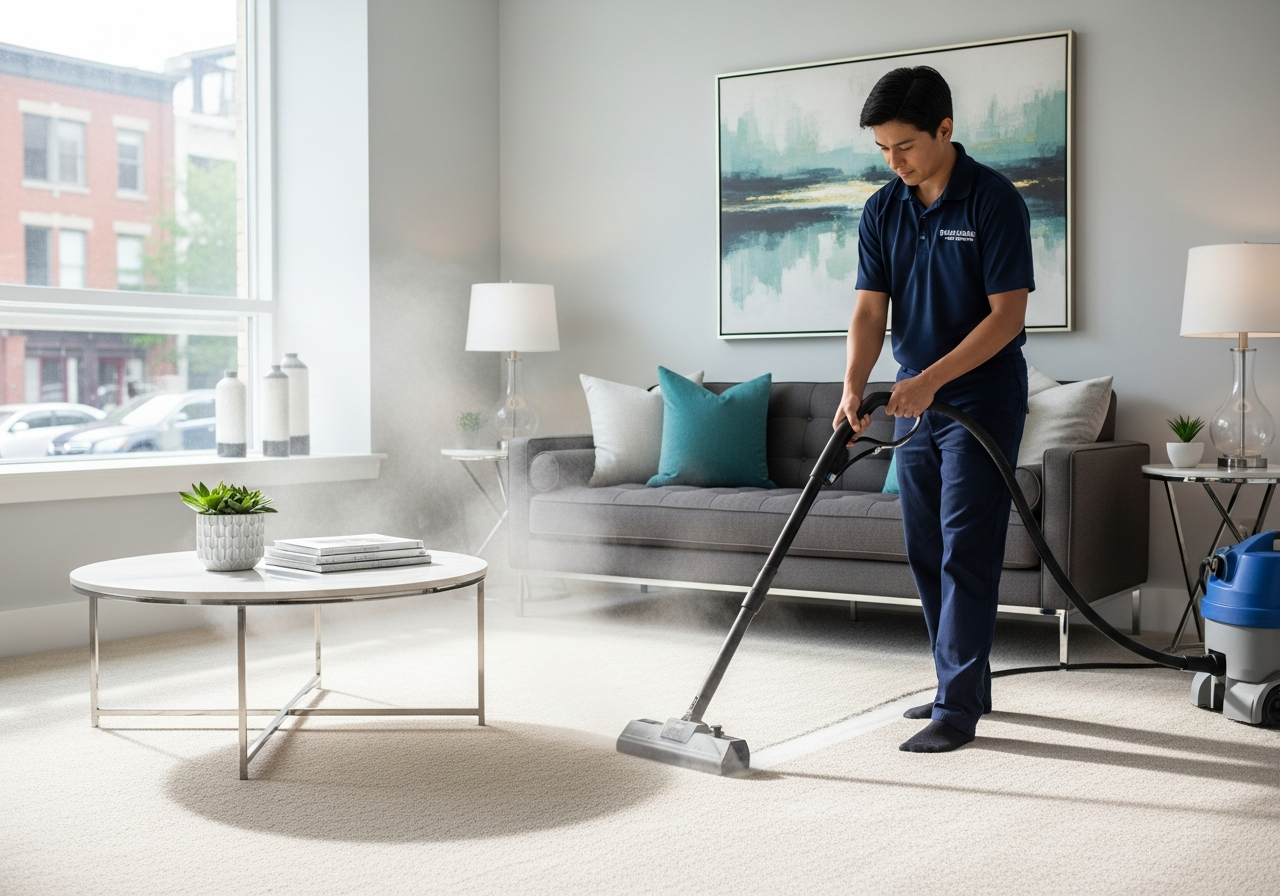 Carpet steam cleaning in Karingal rental