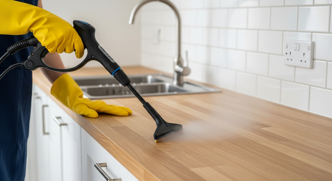 End of lease cleaning in action