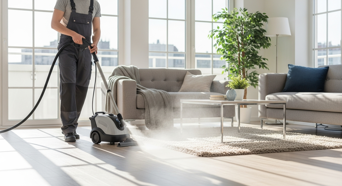 End of lease clean in Kensington apartment