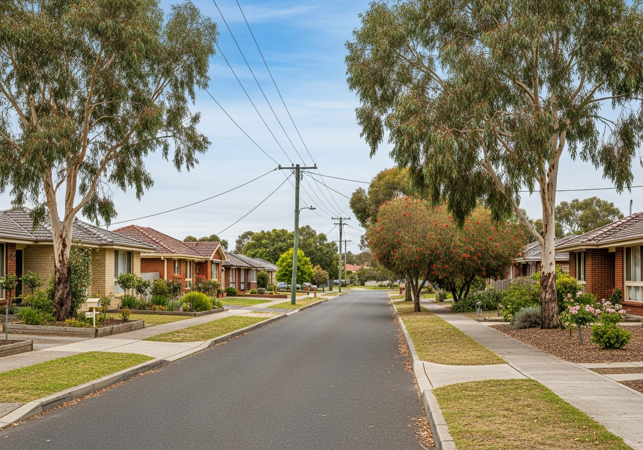 Dandenong North streetscape
