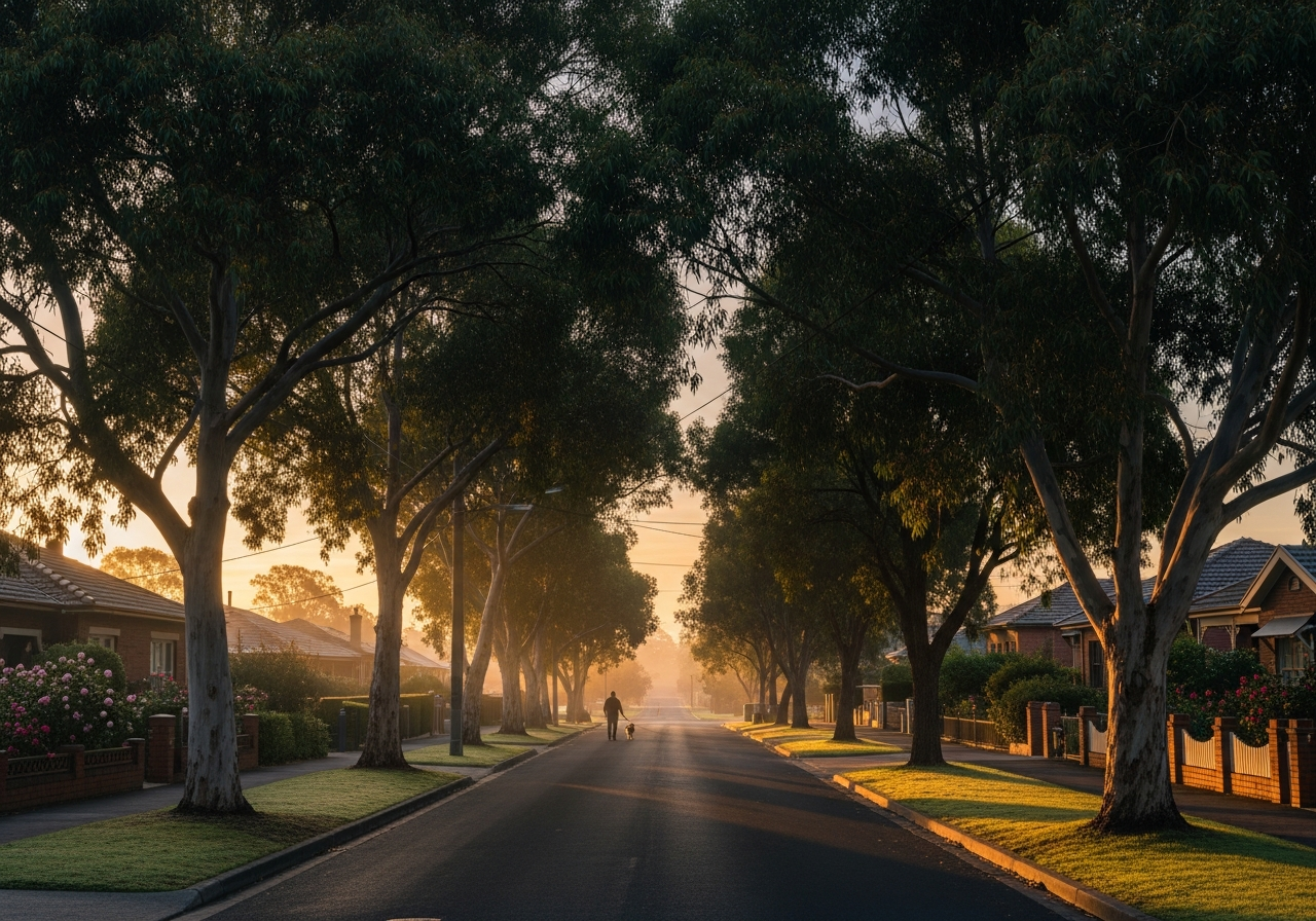 Bexley suburban street