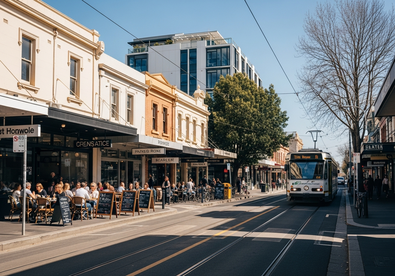 Brunswick streetscape