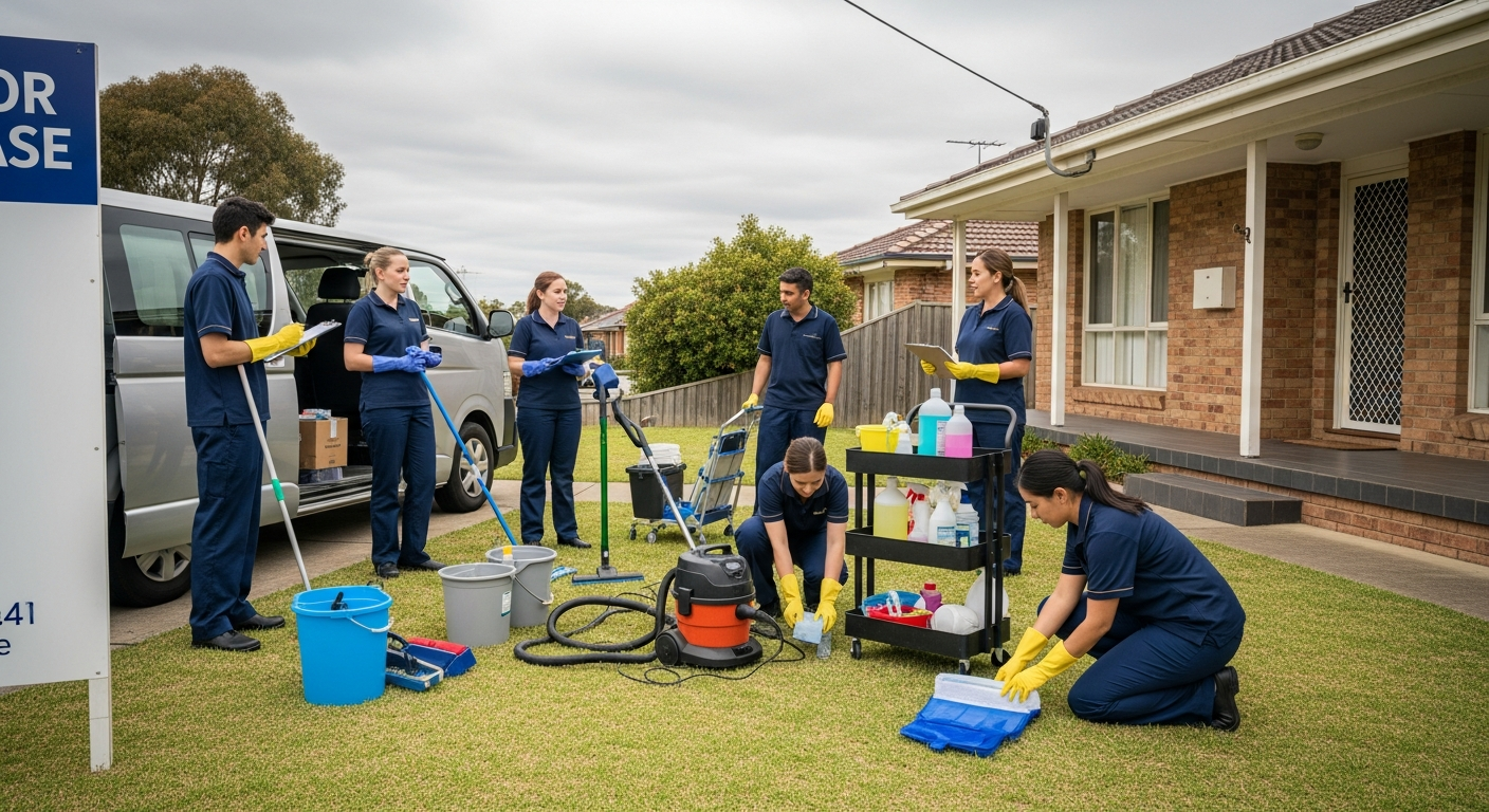 End of lease cleaning team in Sunshine West