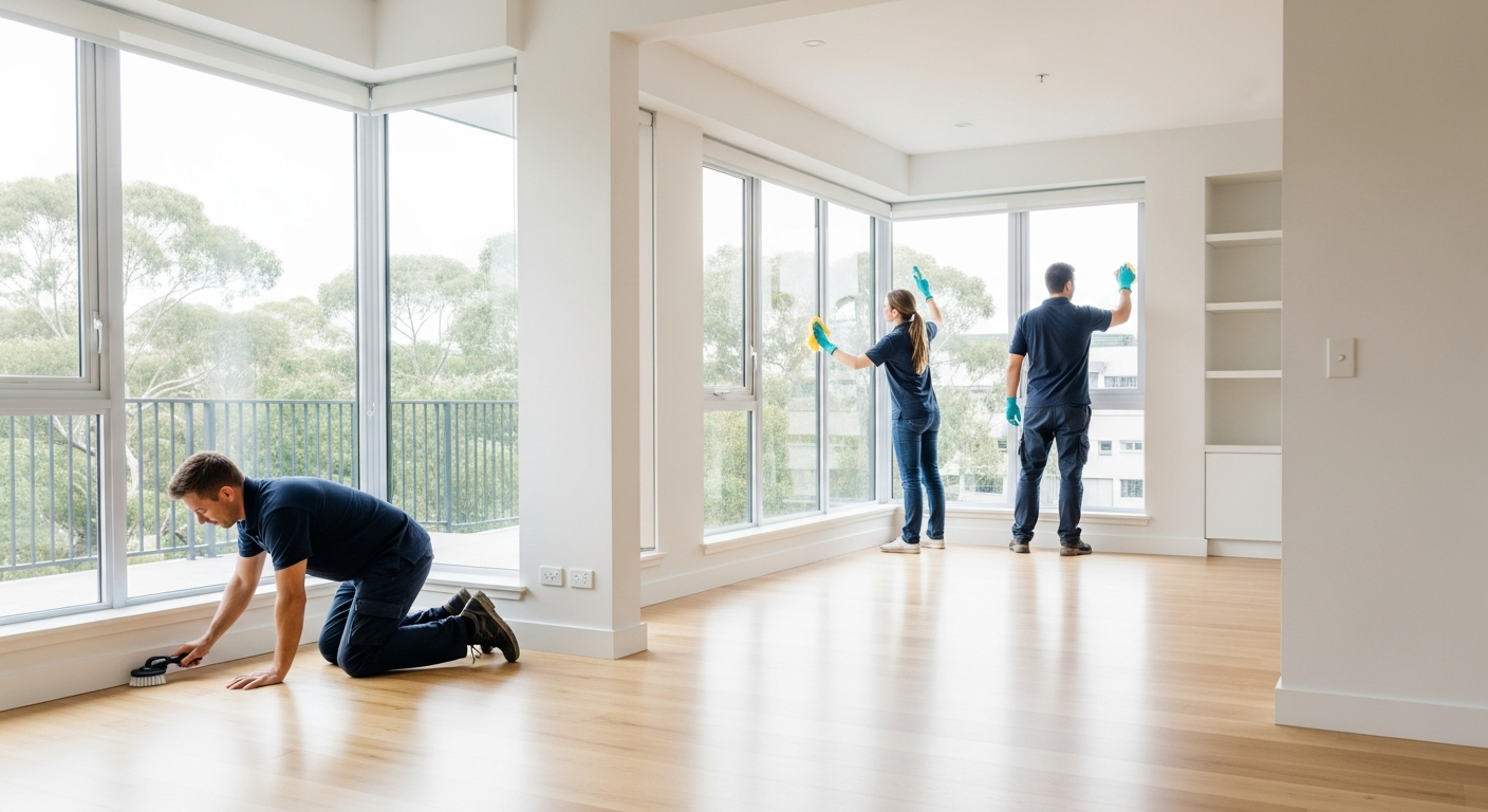 End of lease cleaning in Brighton East home