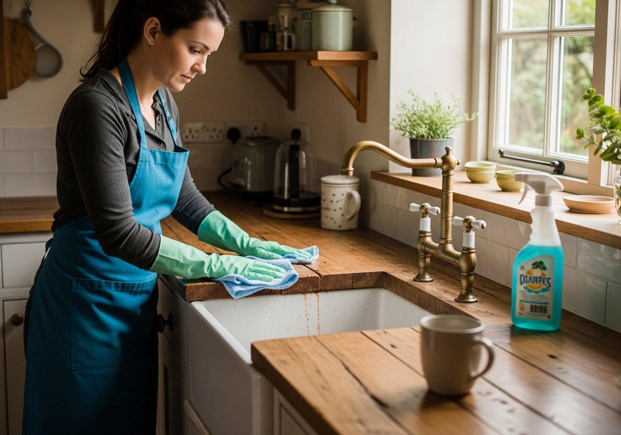 End of lease kitchen clean