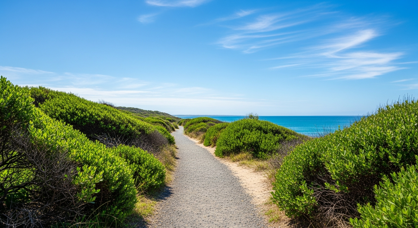 Mount Eliza Beach path
