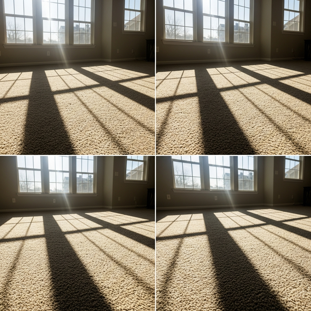 Carpet cleaning before and after