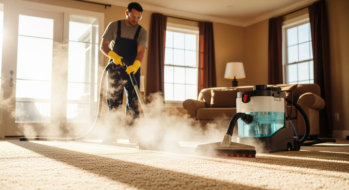 carpet steam cleaning
