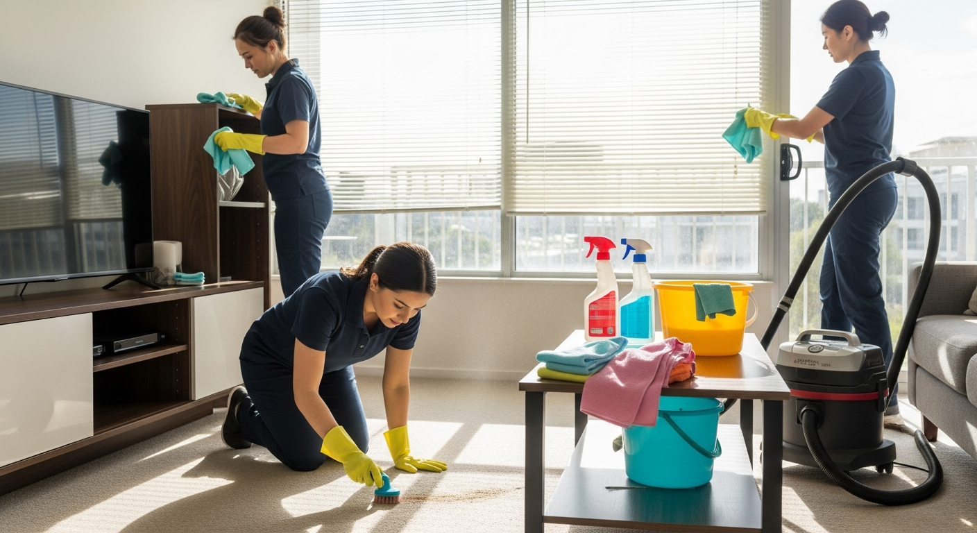 Vacate cleaning team in Victoria Park