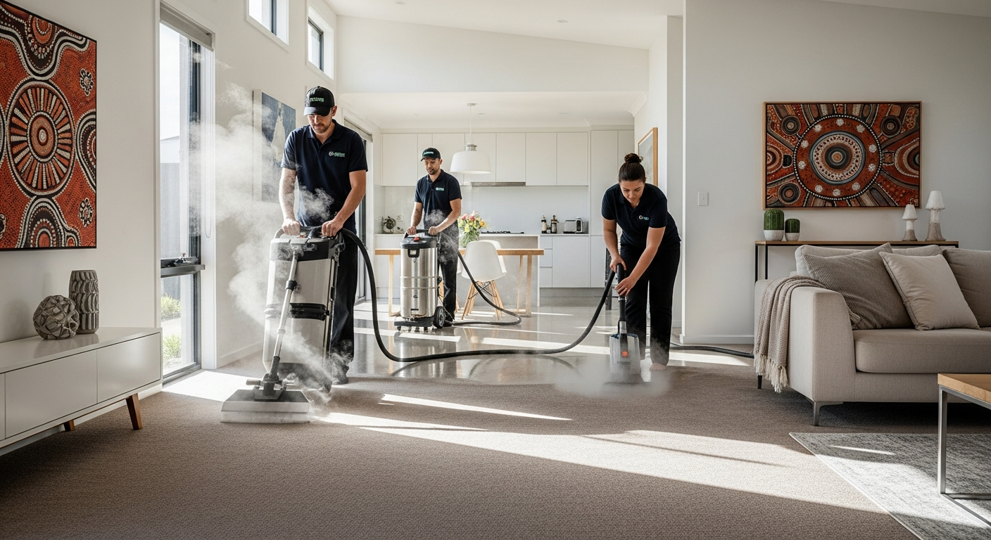 Carpet steam cleaning
