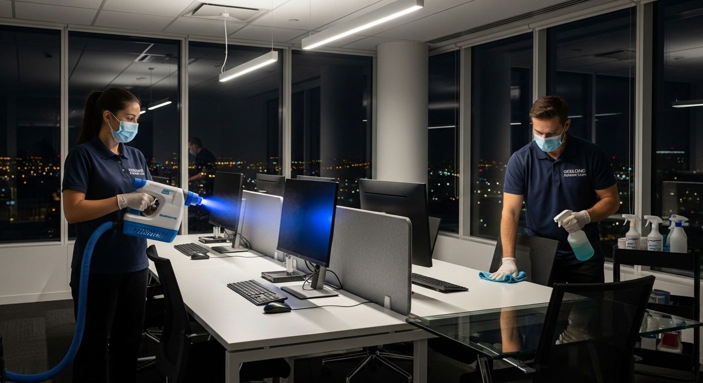 After-hours office cleaners in Geelong