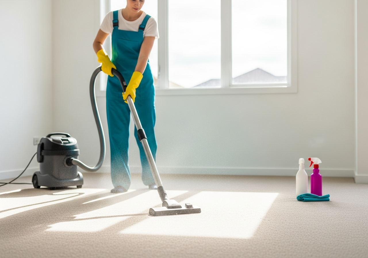 vacate clean living room