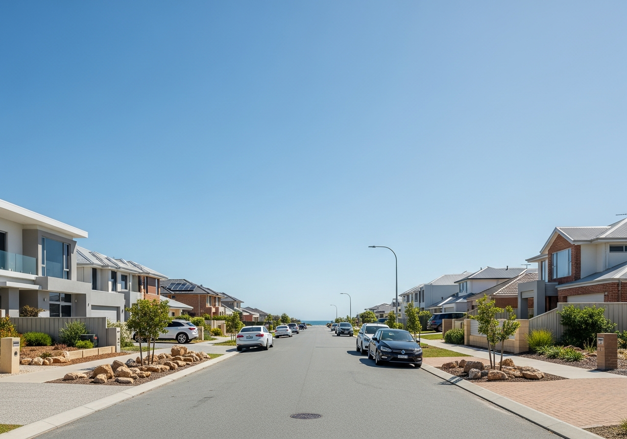 Heathridge coastal suburb near Mullaloo Beach