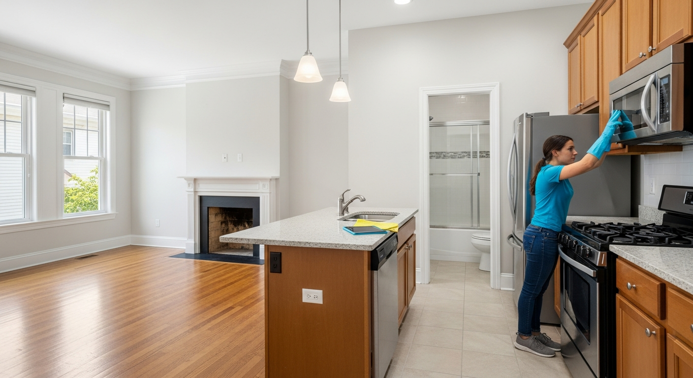 End of lease clean ready for inspection