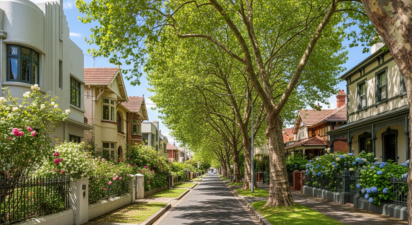 Ripponlea streetscape