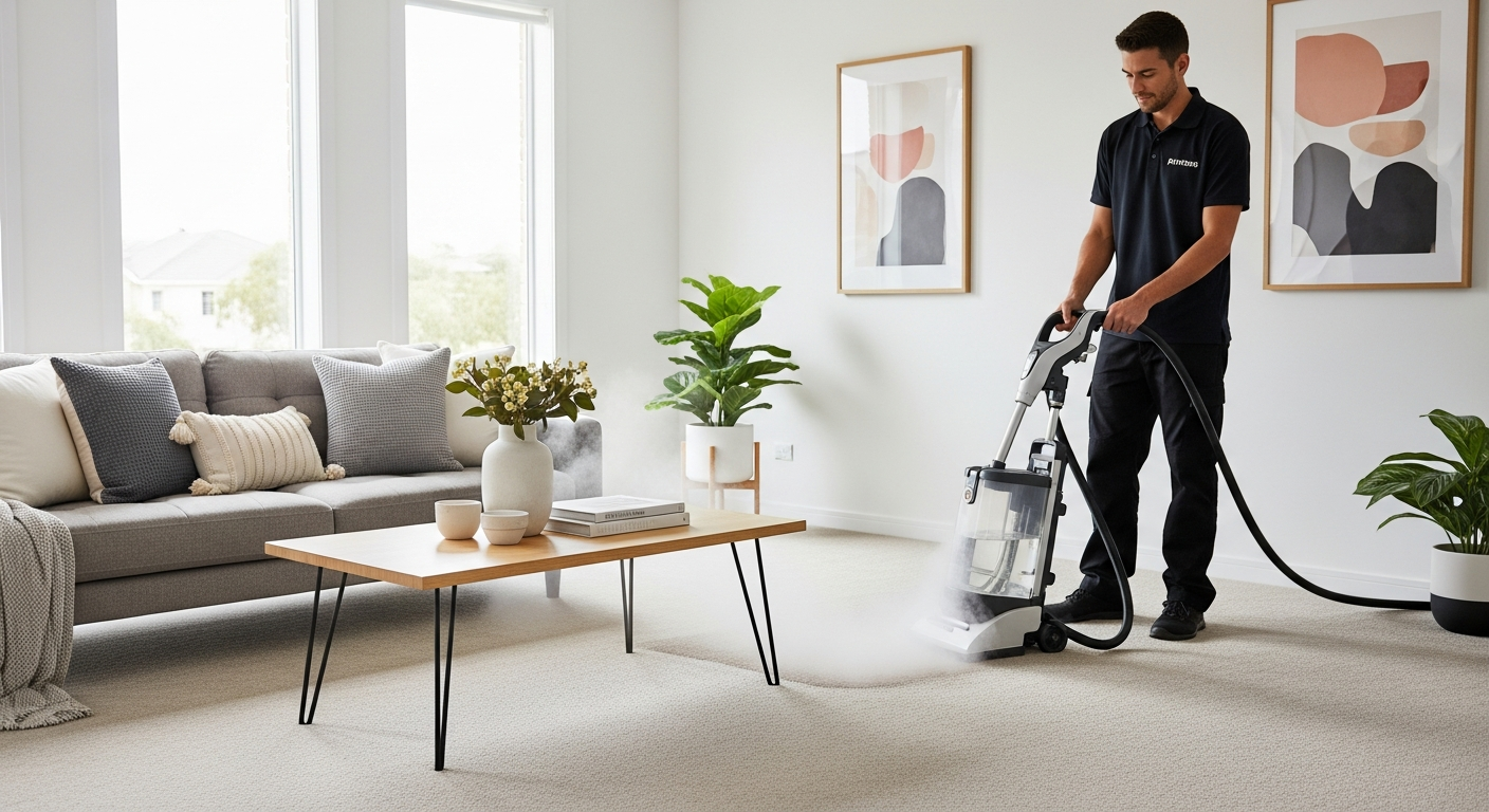 Carpet cleaning during bond clean