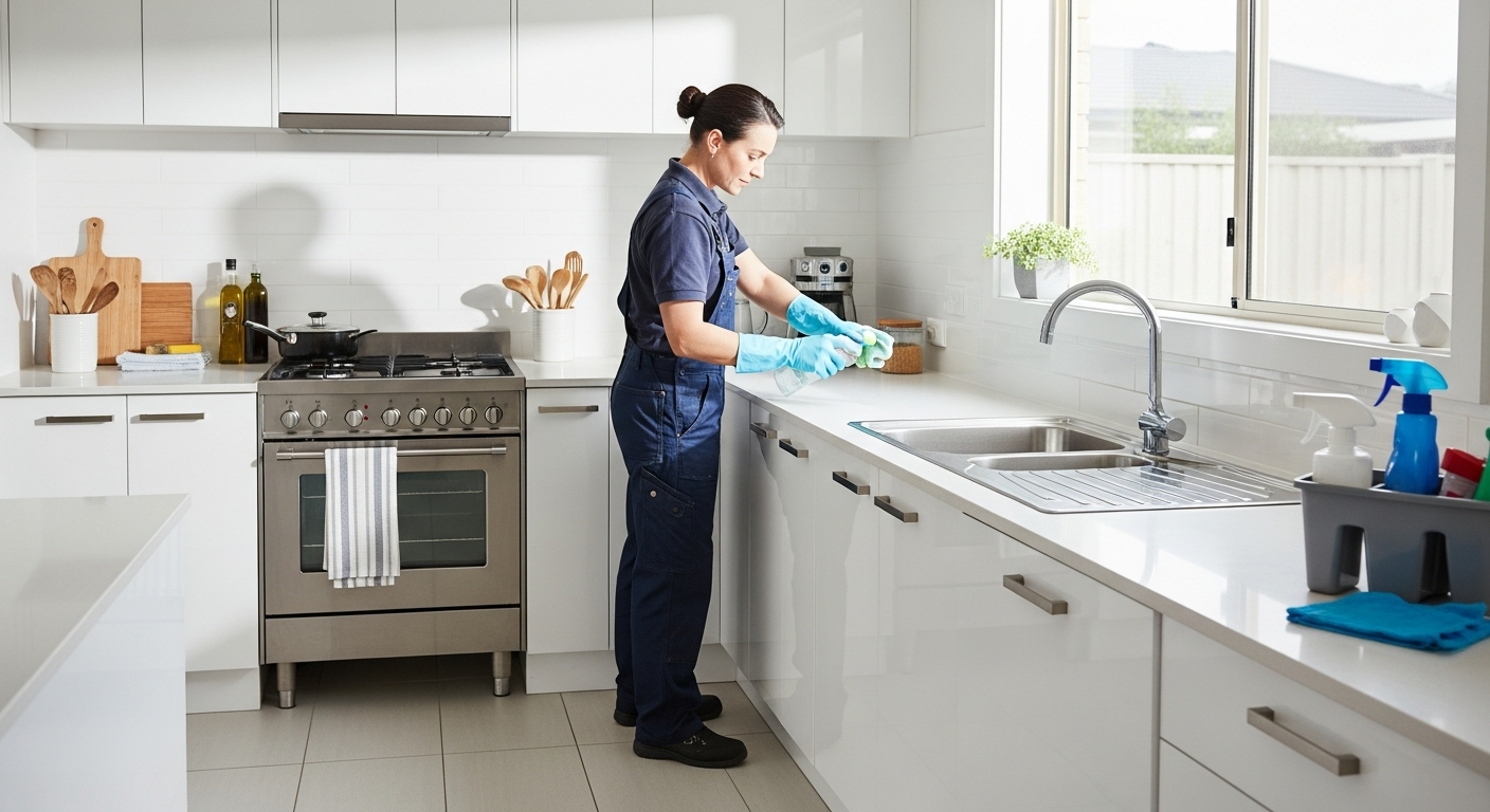 End of lease cleaning in Templestowe kitchen
