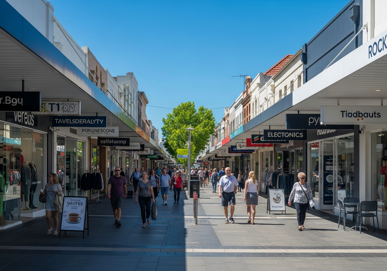 Rockdale town centre