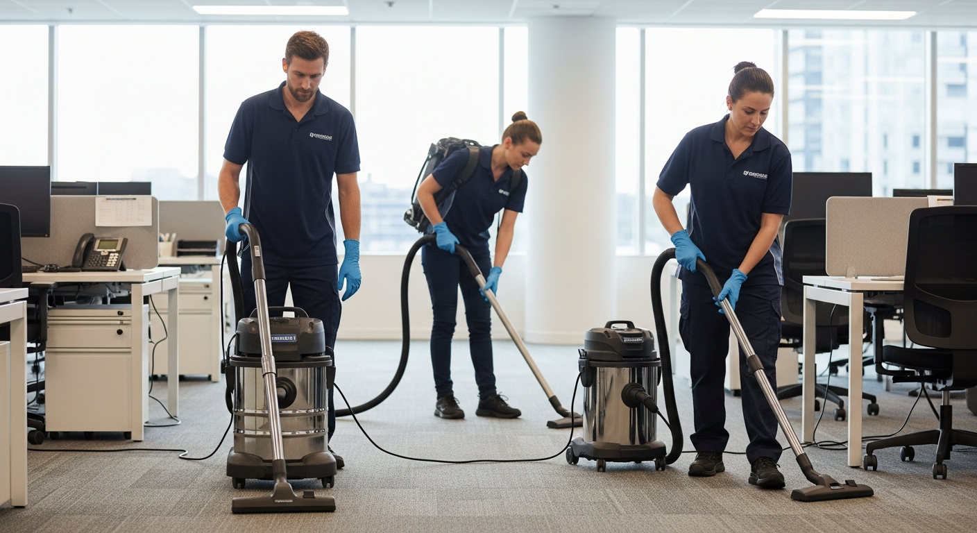 Commercial cleaning team in South Wentworthville