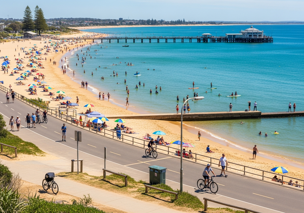 Chelsea beach and foreshore