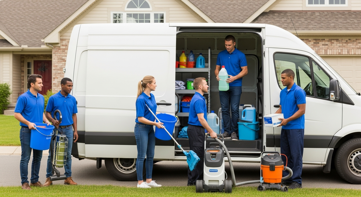 End of lease cleaning team in Somerton