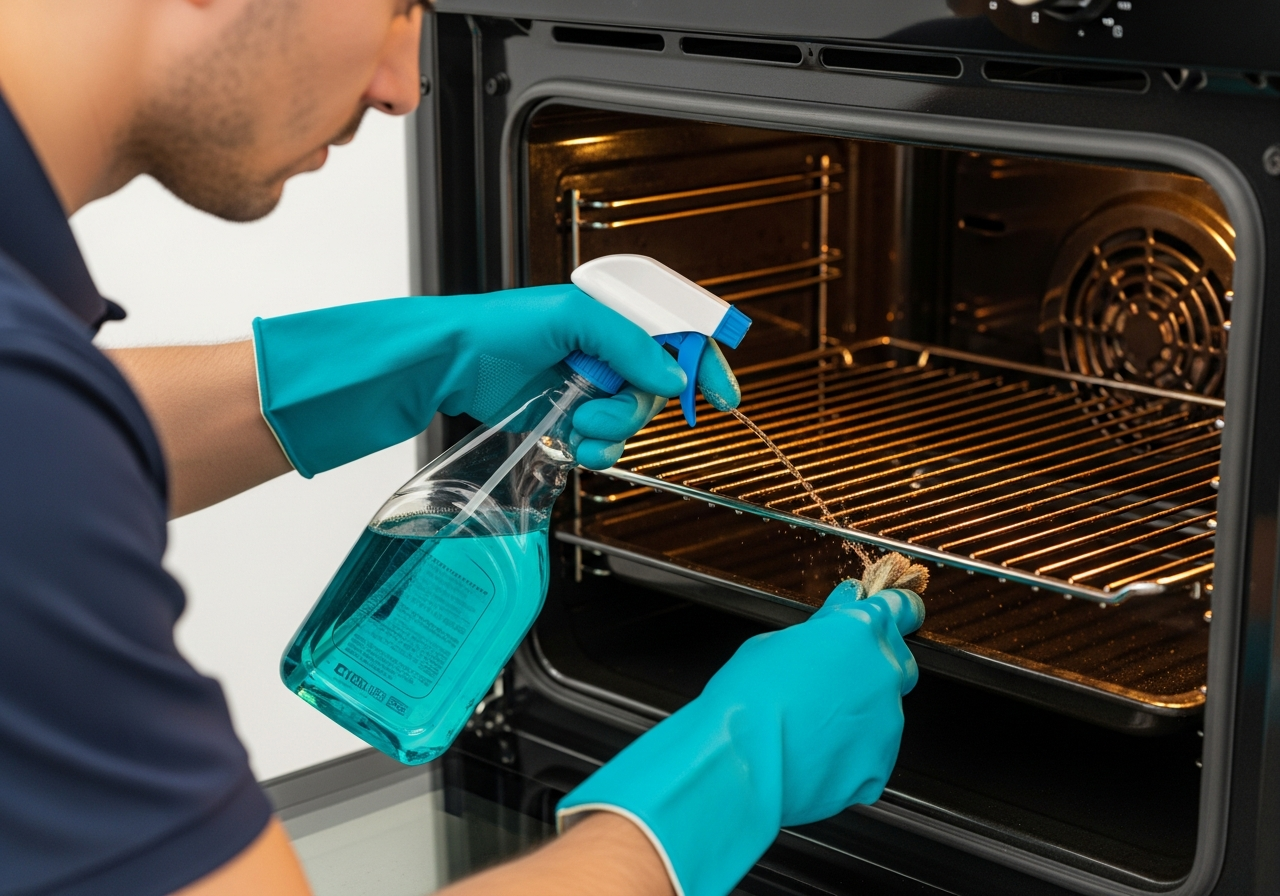 Oven deep clean