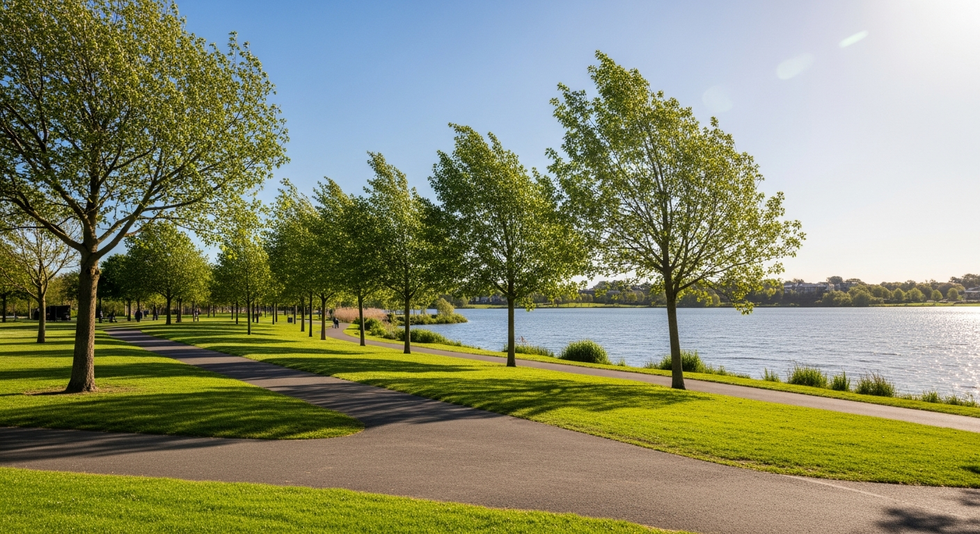 Edwardes Lake Park Reservoir